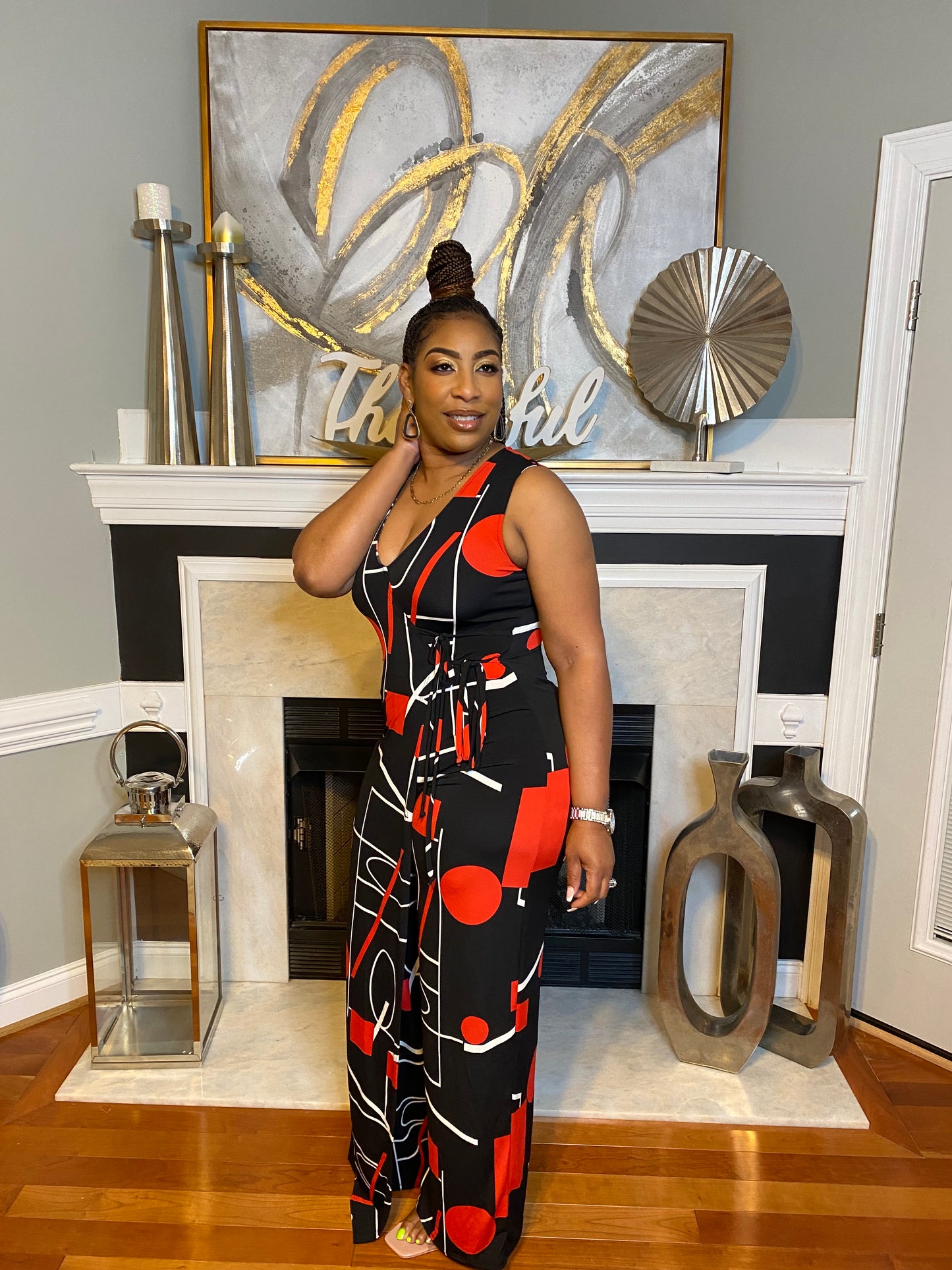 Geometric Jumpsuit