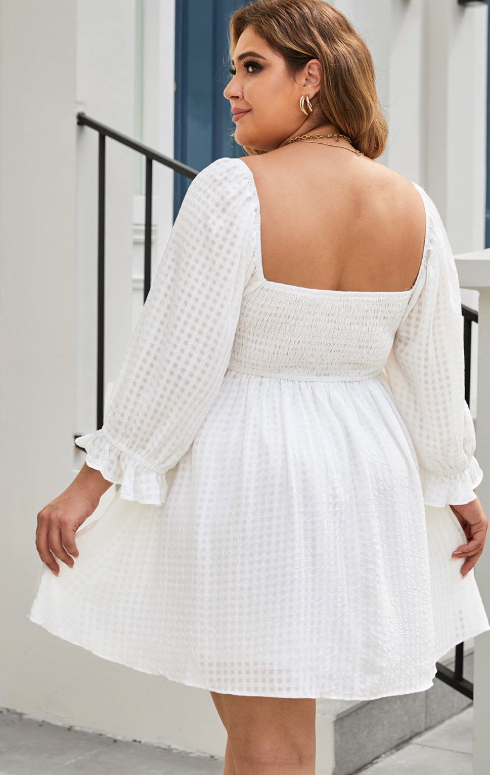 Wendy Ruffle Mini Dress