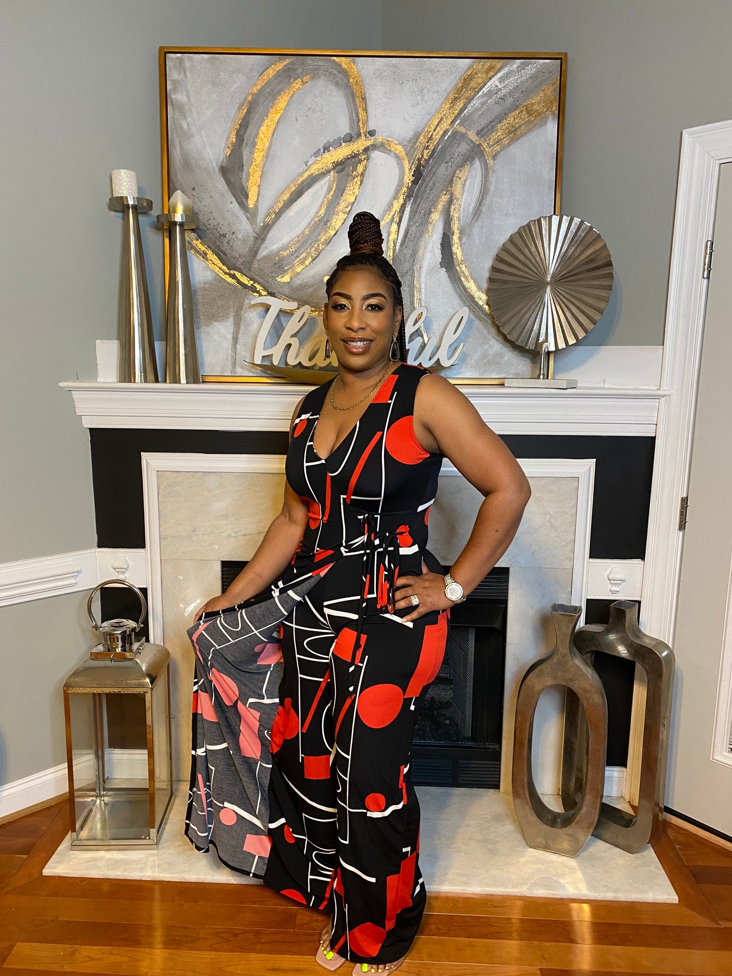 Geometric Jumpsuit
