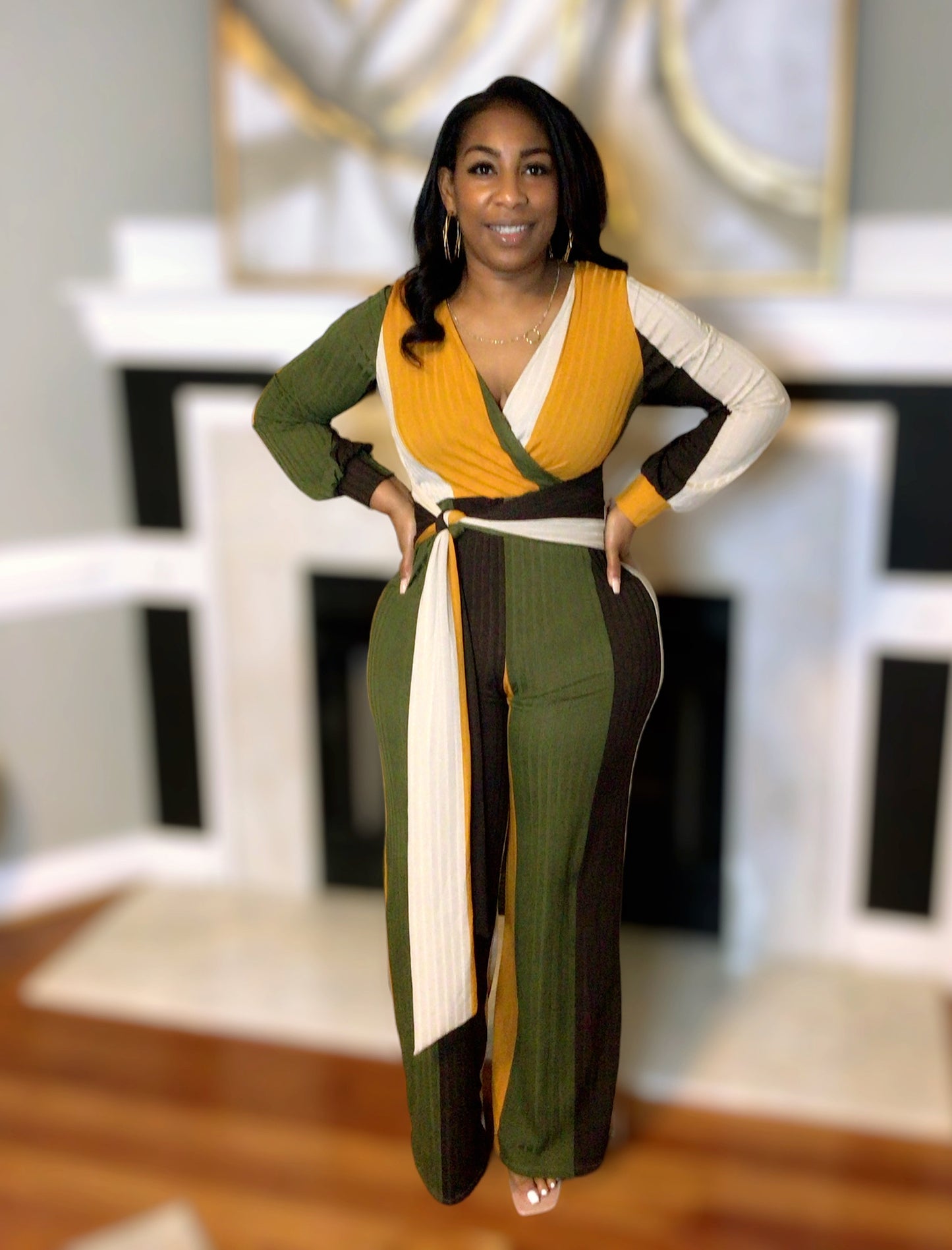 Fall In Line Jumpsuit