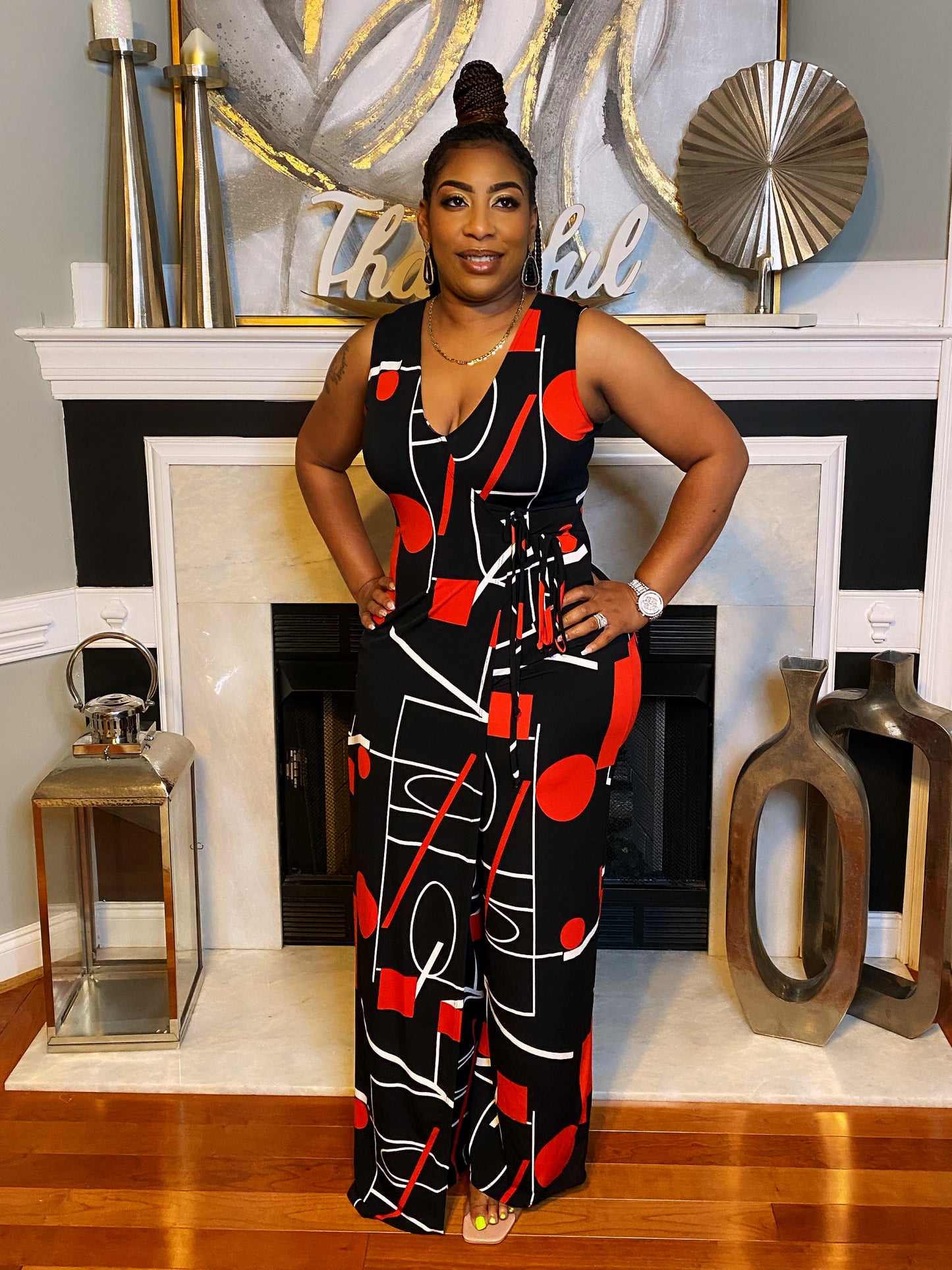 Geometric Jumpsuit