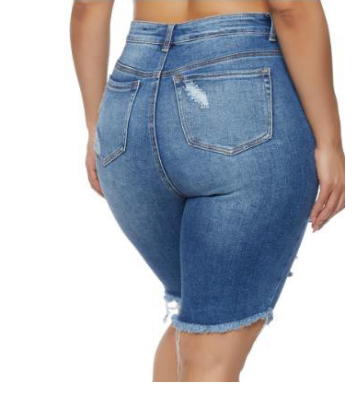 Mid-Rise Bermuda Shorts