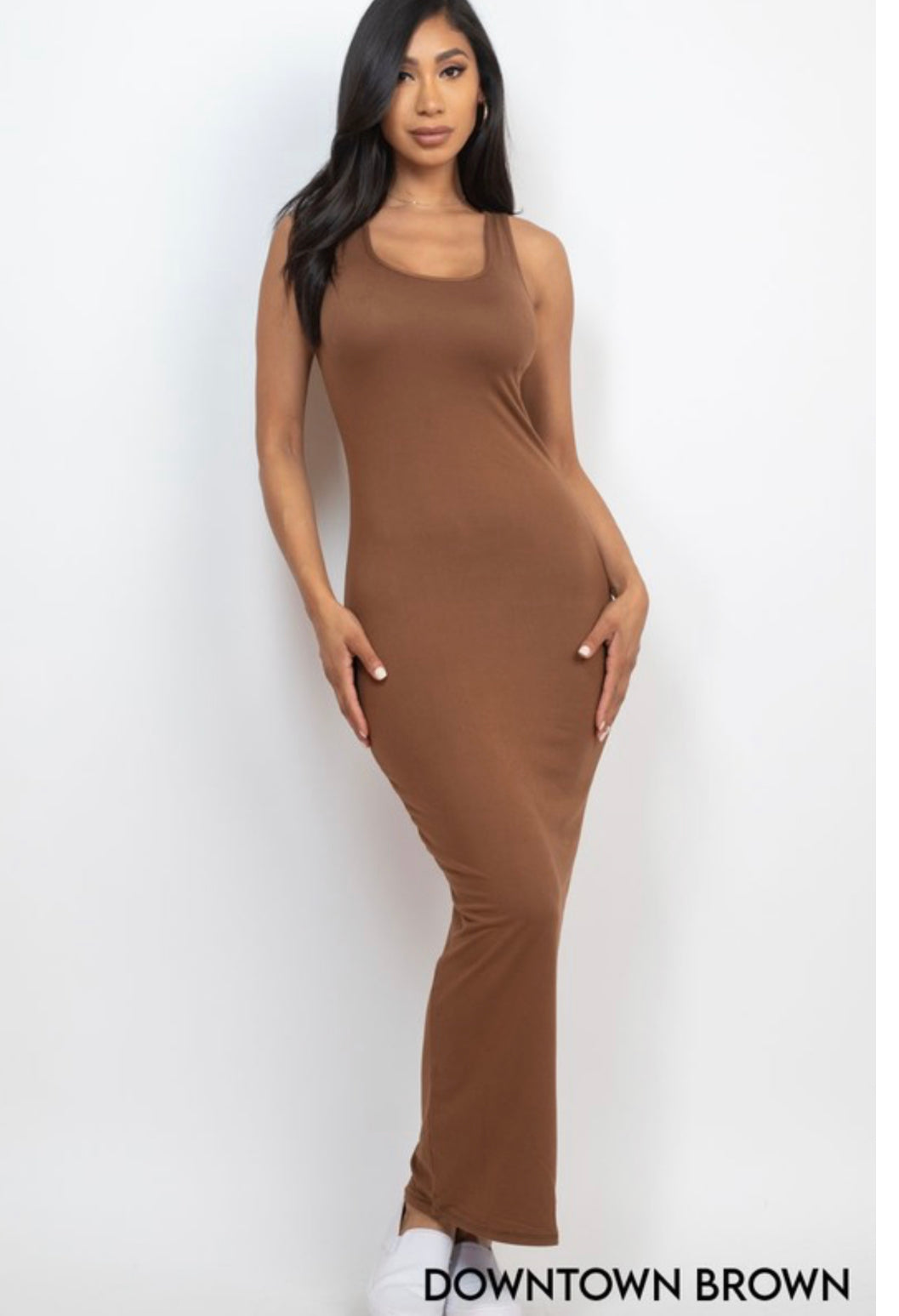 Fitted Tank Maxi Dress