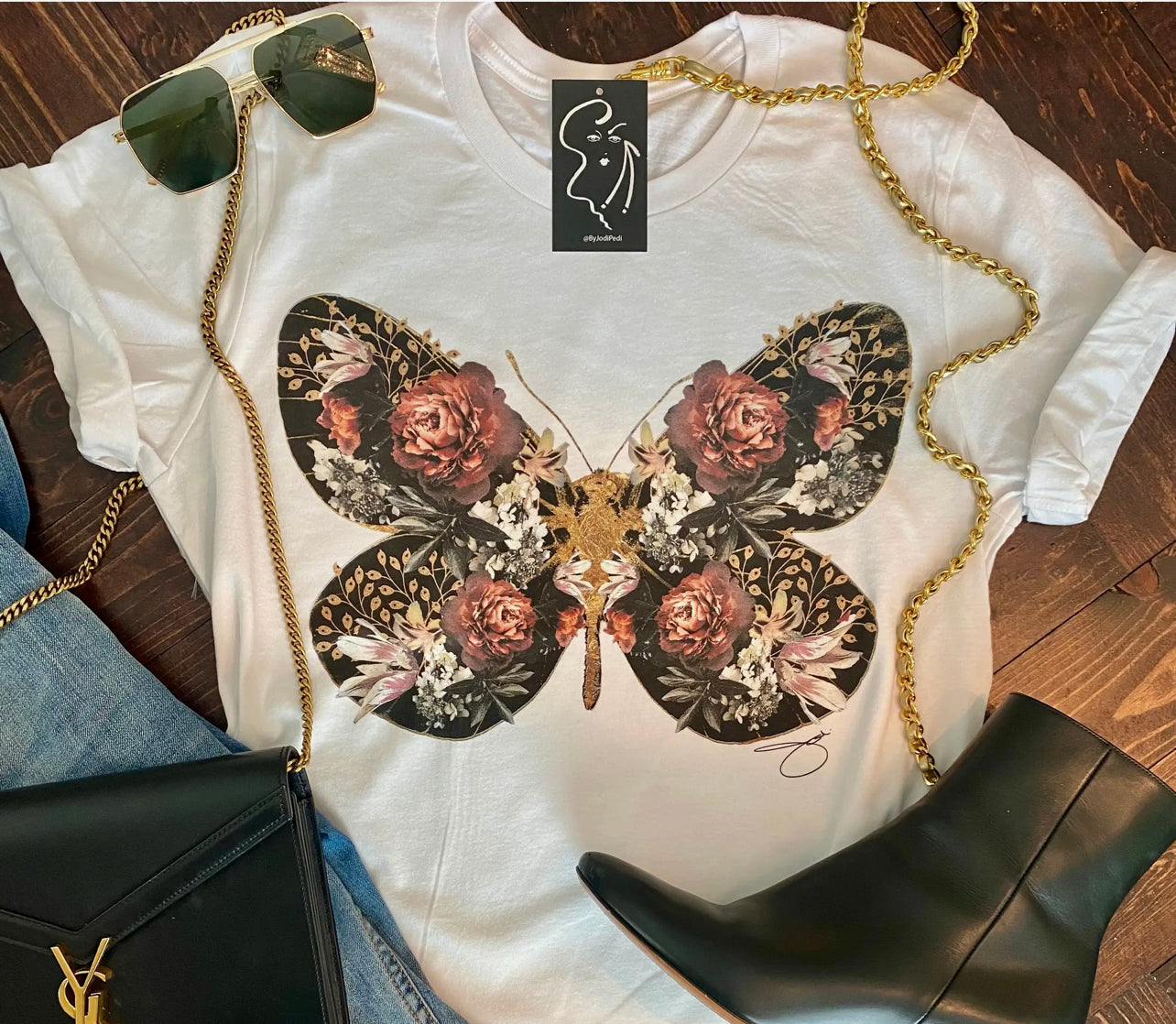 Flower Fly High Quality Tee