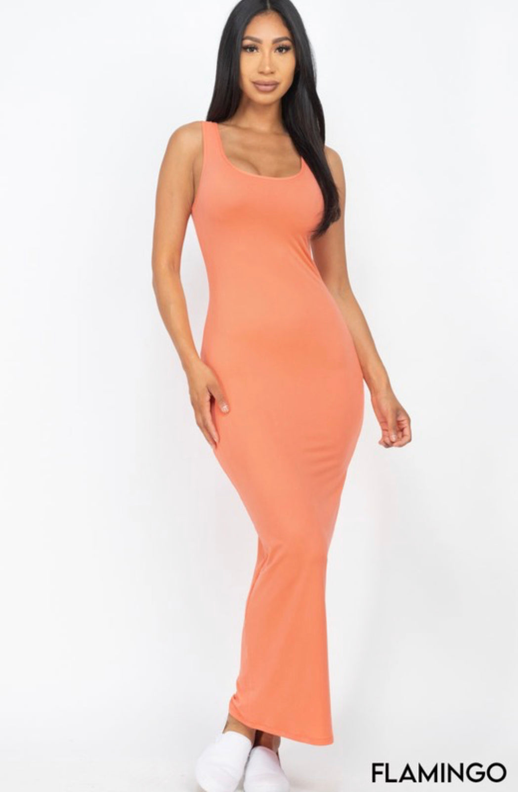 Fitted Tank Maxi Dress
