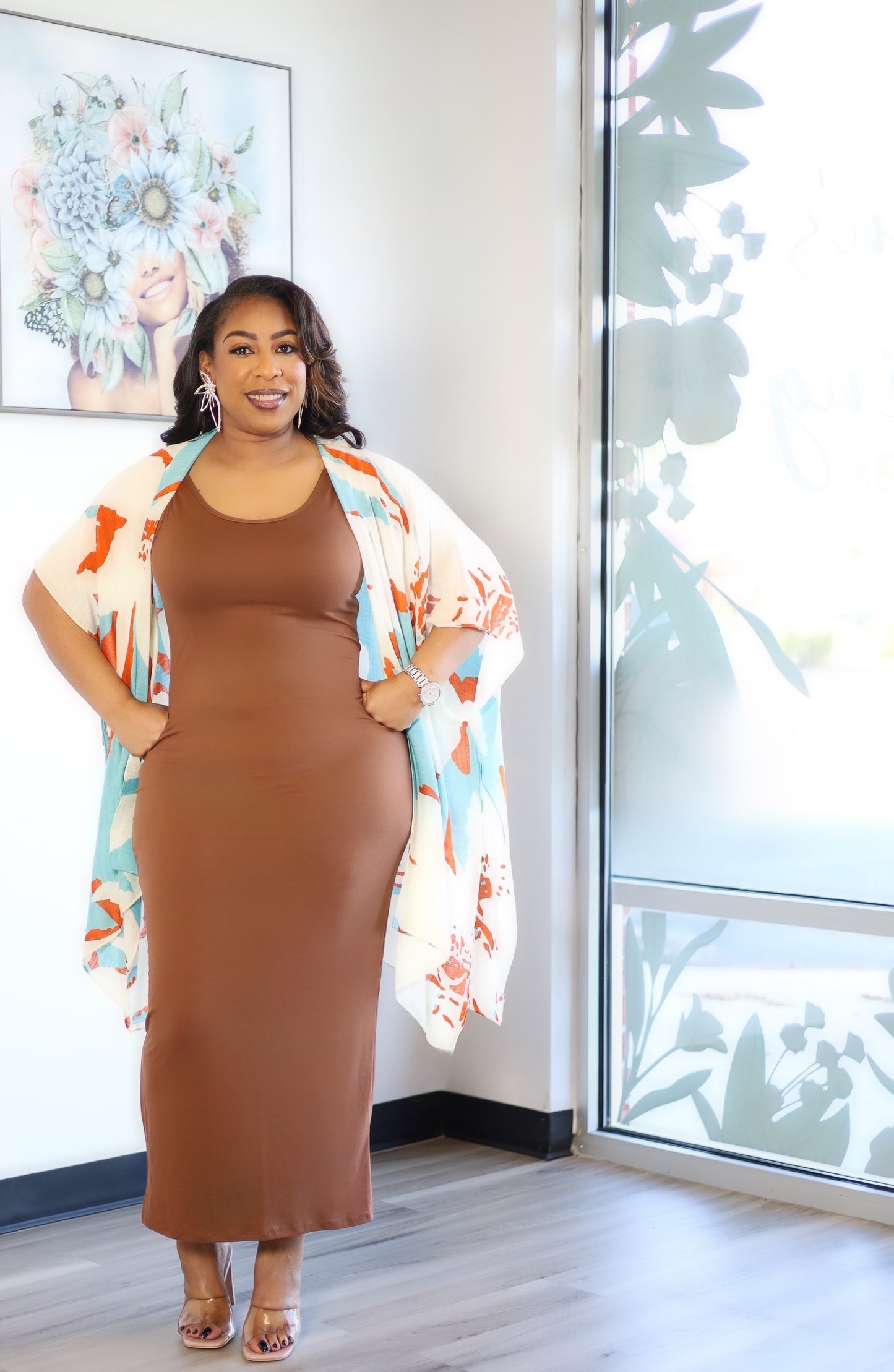 Fitted Tank Maxi Dress