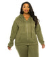 Women Curvy Casual Tracksuit