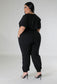 Rhinestone Jogger Set