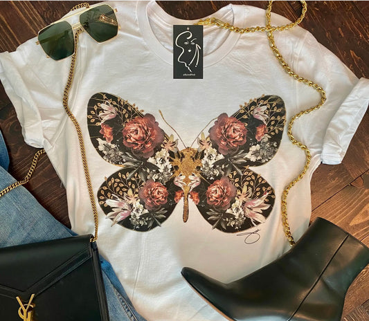 Flower Fly High Quality Tee