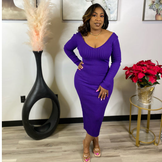 Pure Sensation Knit  Dress