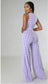 No Limits Houndstooth Lavender Jumpsuit