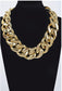 Gold Link Chain Necklace